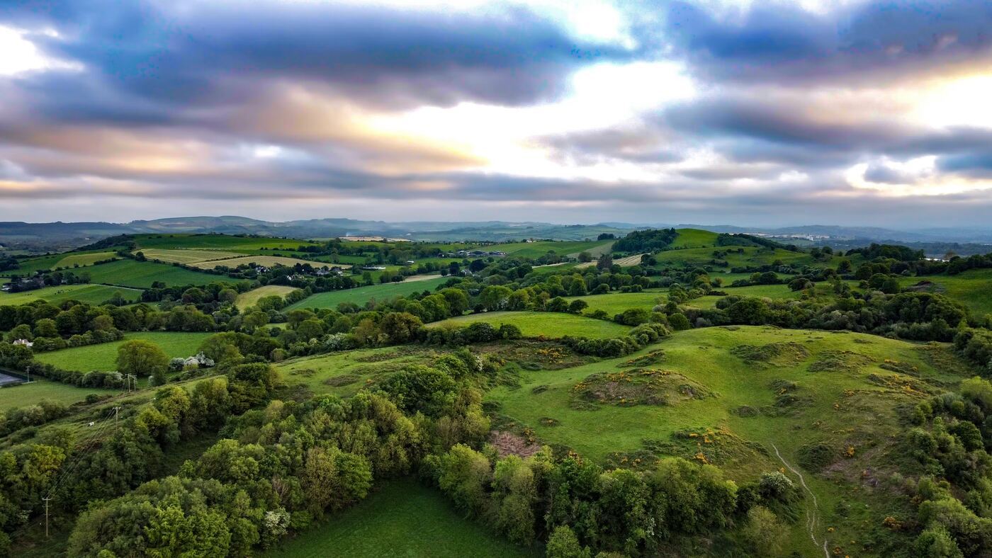 Open plot of land ready for development